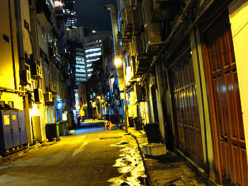 Singapore back alley